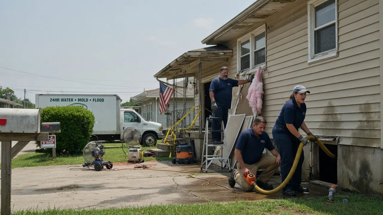 Water Damage Repair in Columbia, SD near me